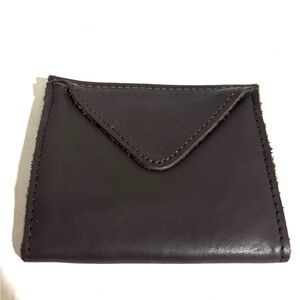 Shinola brown unisex Leather bi- fold Women's Wallet
